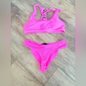 Salty Honey Pink Bikini Set